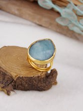 Blue Opal Bague